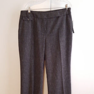 NEW! Script black-white patterned dress trouser